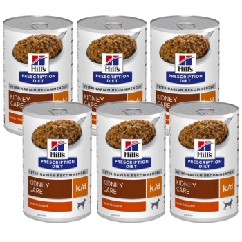 HILL'S PD Prescription Diet Canine k/d 6x350g - konzerva.