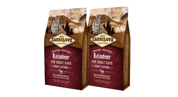 CARNILOVE Cat Reindeer Energy & Outdoor 2x6kg