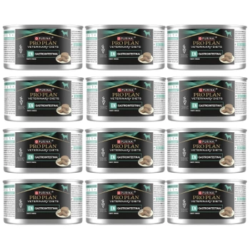 PRO PLAN Veterinary Diets Canine EN Gastrointestinal Pena pre psov 12x195 g