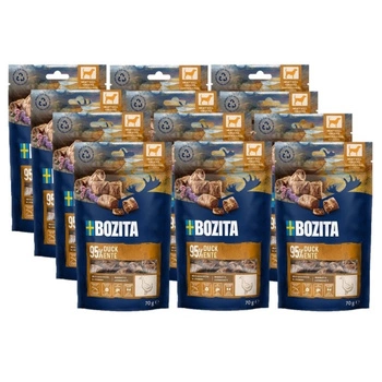 BOZITA Meaty Bites kačacia maškrta pre psov 12x70g