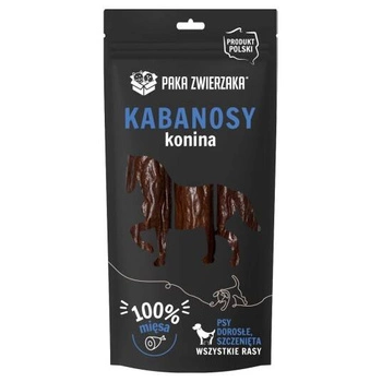 BALÍČEK ZVIERAT - Konské mäso Kabanosy 3 ks (80g)