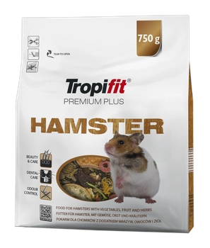 TROPIFIT Premium Plus HAMSTER 750g - pre škrečky