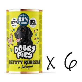 Dobry Pies Kuracie mäso 6x400 g