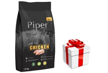 DOLINA NOTECI Piper Animals s kuracím mäsom 12kg + překvapení pro vašeho psa ZDARMA