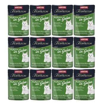 ANIMONDA Vom Feinsten Raffinesse kura s divinou v želé 12x85g