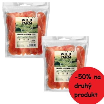WILD FARM Mäkké kuracie prsia 2x500g Psí maškrta