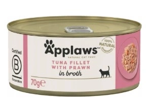 Applaws Cat tuniak s krevetami 70g