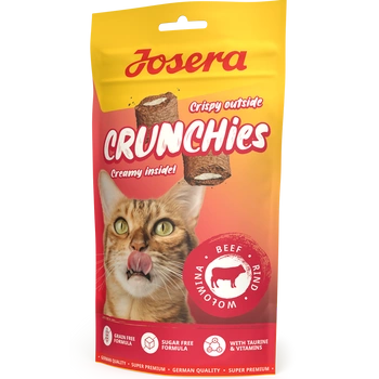 JOSERA Crunchies - Hovädzie mäso (pochúťka pre mačky) 60g