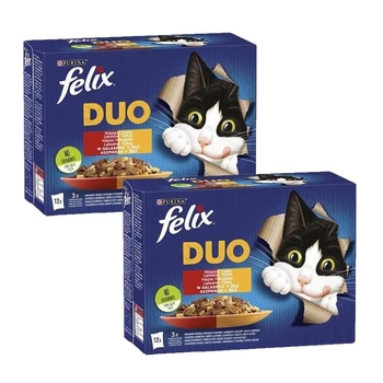 FELIX Duo Country príchute v želé 2x(12x85g)