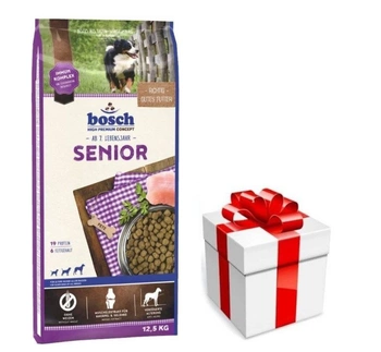 Bosch Senior 12,5 kg + prekvapenie pre vášho psa ZDARMA