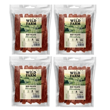 Hovädzí filet WILD FARM 4x500g psia maškrta