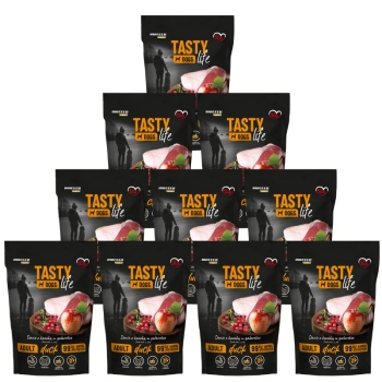 Tasty Dogs Life kačica v želé miske 10x150g