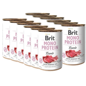 Brit mono protein lamb 12x400g