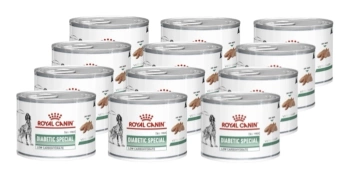 ROYAL CANIN Diabetic Special Low Carbohydrate plechovka 12x195g