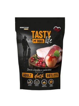 Tasty Dogs Life kačica v želé miske 150g