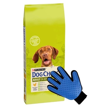 PURINA Dog Chow Adult Chicken 14kg + Rukavice na česanie ZDARMA!