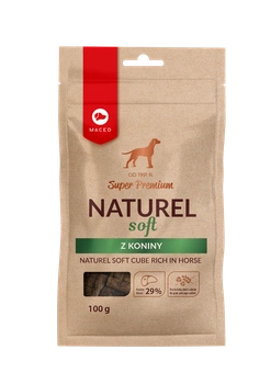 MACED Super Premium Naturel Mäkké konské mäso 100g
