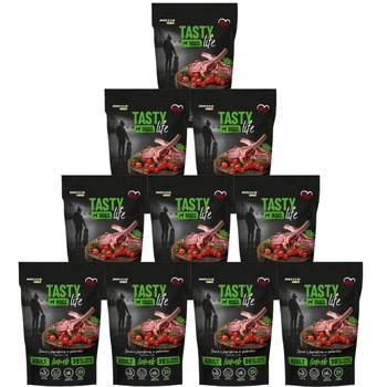 Tasty Dogs Life jahňacie želé jedlo 10x500g