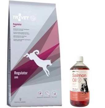 Trovet OHD Regulator 12,5kg & LAB V Lososový olej pre psov a mačky 1000ml