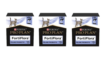 PRO PLAN FortiFlora Probiotický doplnok pre mačky 3x(30x1g)