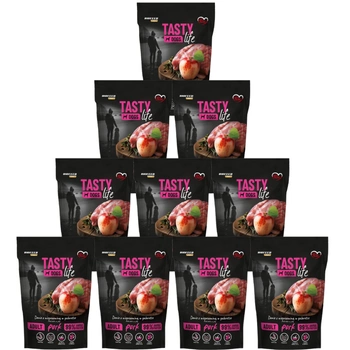 Tasty Dogs Life bravčové želé jedlo 10x500g