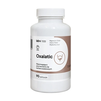 LAB-V Oxalatic – Podpora pre mačky pri tvorbe šťaveľových kameňov, 90 kapsúl