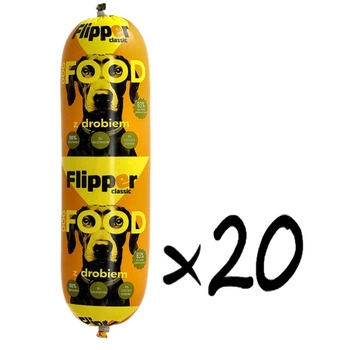 DOLINA NOTECI FLIPPER Classic s hydinovým mäsom pre psov 20x900g