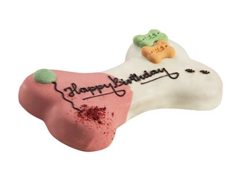 LOLO PETS Psí sušienky "Happy Birthday" lesné ovocie 250g