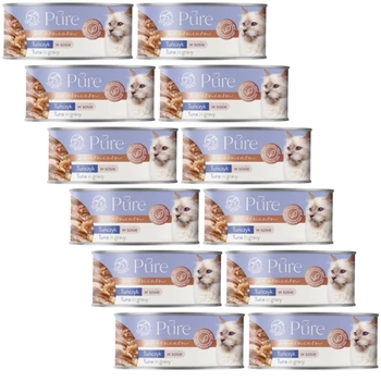 PetRepublic Čistý tuniak v omáčke 12x80g