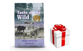TASTE OF THE WILD Sierra Mountain 5,6kg + prekvapenie pre vášho psa ZDARMA