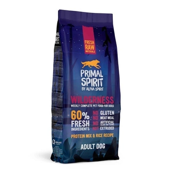 Primal Spirit Dog 60% Wilderness 12 kg
