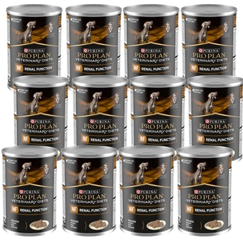 PRO PLAN Veterinary Diets NF Renal Function Mokré krmivo pre psov Mousse 12x400g