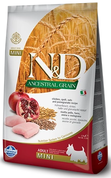 Farmina N&D DOG CHICKEN & POMEGRANATE ADULT MINI 7kg