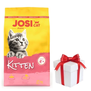 JOSERA JosiCat Kitten 10kg + ZADARMO prekvapenie pre mačku!