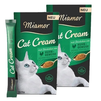 Miamor Cestoviny s kuracím mäsom a zeleninou 10x15g