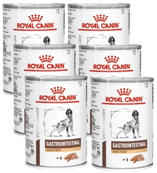 ROYAL CANIN Gastro Intestinal High Fibre 6x410g konserva