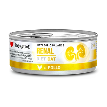 Disugual mokré krmivo pre mačky Veterinárne RENAL Kuracie (dospelé) 85 g