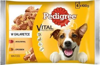 Pedigree Adult hovädzie & kuracie 4 x 100 g