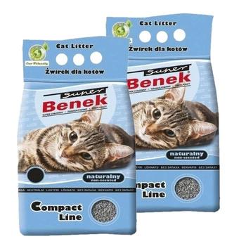 Super Benek Compact Natural 2x10l