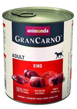 ANIMONDA GranCarno Adult Dog príchuť: hovädzie mäso 800g