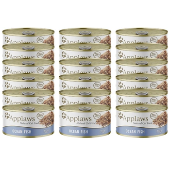 Applaws Cat Ocean Fish 24x70g