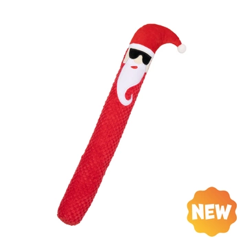 UNIQ PETS PLYŠOVÁ HRAČKA PRE PSOV RUSTLY dlhý šušťavý Santa Claus 43 cm