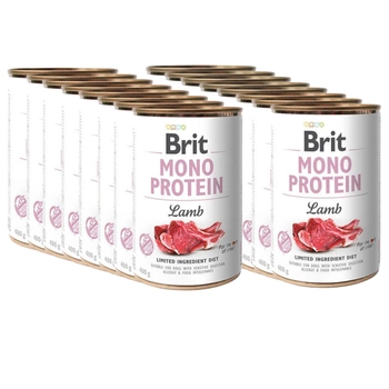 Brit mono protein lamb 18x400g