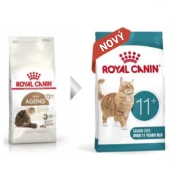 ROYAL CANIN Ageing Senior 11+ 4 kg suché krmivo pre staršie mačky nad 11 rokov