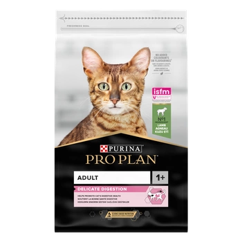 PRO PLAN Delicate Digestion krmivo pre mačky bohaté na jahňacie mäso 10kg