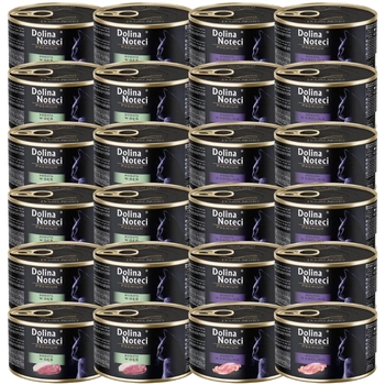 DOLINA NOTECI Premium pre mačky ZMES PRÍCHUTÍ 24x185g