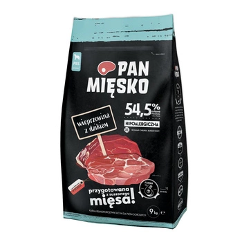 PAN MIĘSKO Bravčové mäso s diviakom XL 9kg