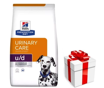 HILL'S PD Prescription Diet Canine u/d 4kg +prekvapenie pre vášho psa ZDARMA