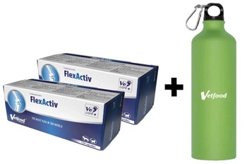 VETFOOD FlexActiv 2x120 kaps. + VETFOOD - Fľaša na vodu ZDARMA!