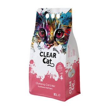 Clear Cat Blanco Baby Powder bentonitová drť 10l